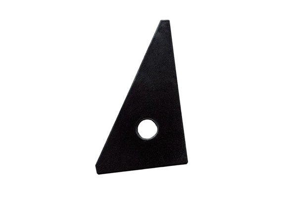Black Marble Triangle Ruler
