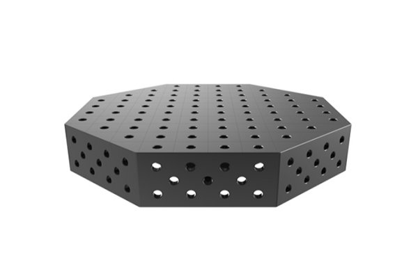 Octagonal welding table